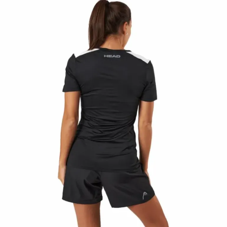Club 22 Tech T-shirt Women Black