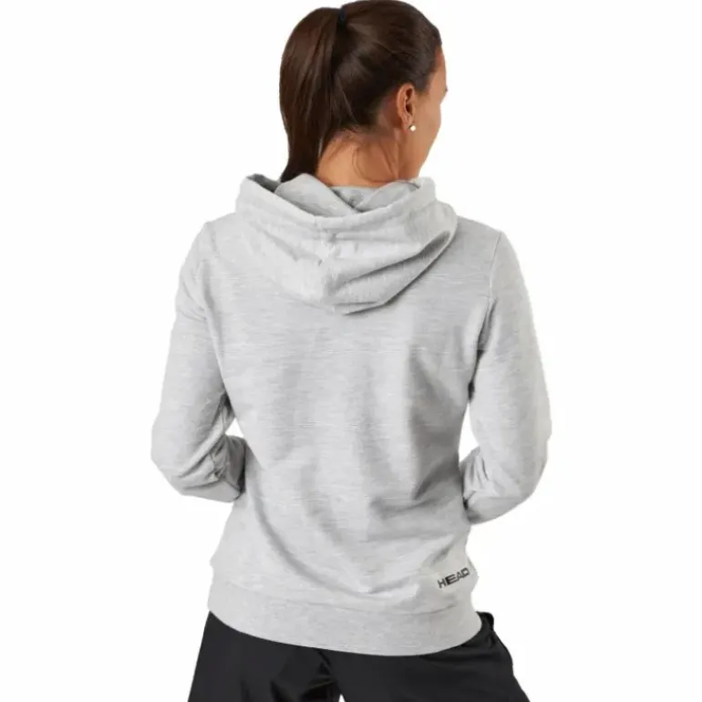 Club Rosie Hoodie Women Grey Melange