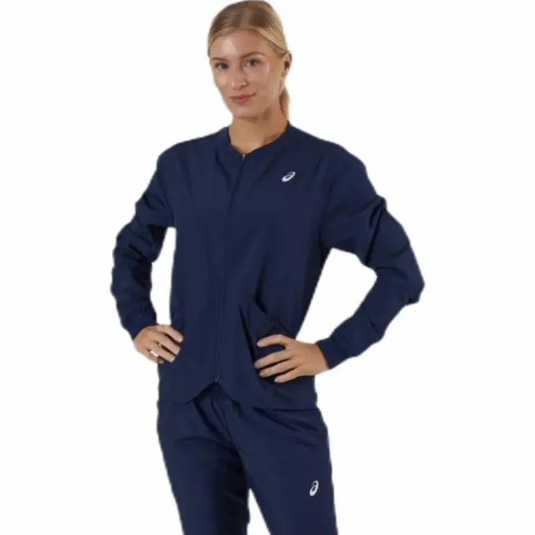 Club Woven Jacket Blue