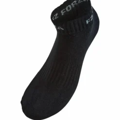 Comfort Sock Short 3 Pack Black