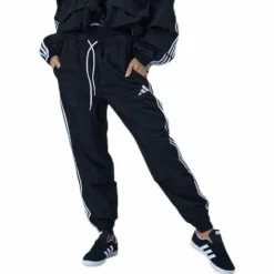 Comfortable Woven Tracksuit Pant Black