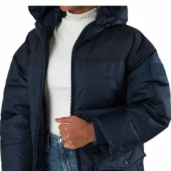 Comfy Puffer Coat Blue