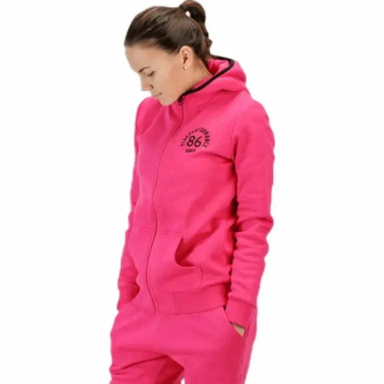 Comfy Zip Hood Pink
