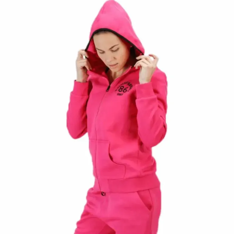 Comfy Zip Hood Pink