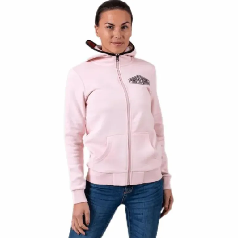 Comfy Zip Hood Pink