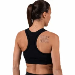 Compression Sports Bra C/D Black
