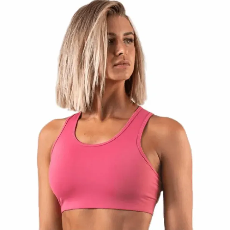 Compression Sports Bra C/D Pink