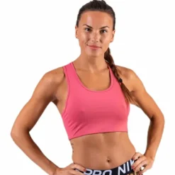 Compression Sports Bra Pink