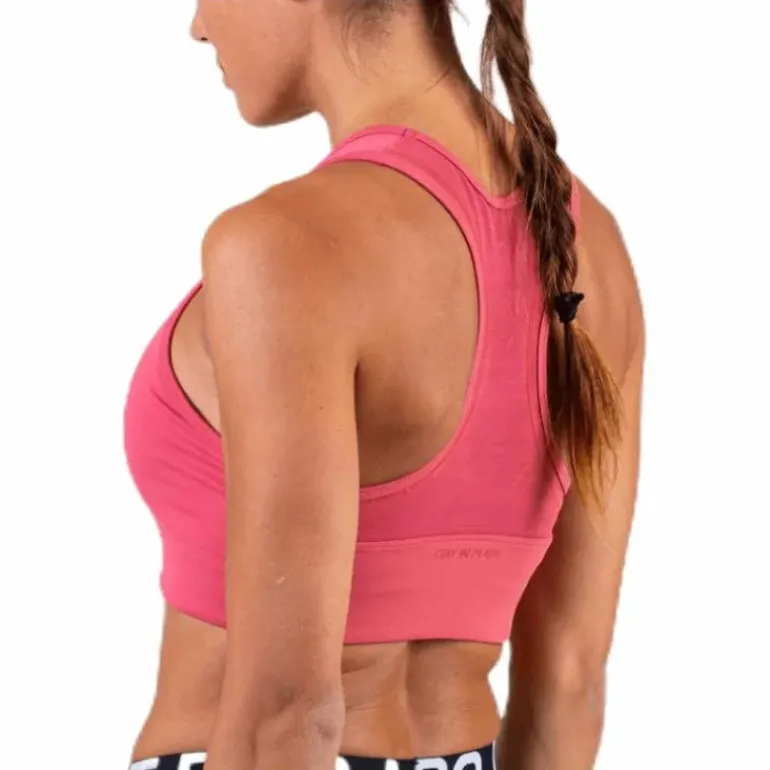 Compression Sports Bra Pink