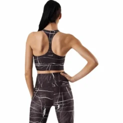 Concious Connected Sports Top Brown/White
