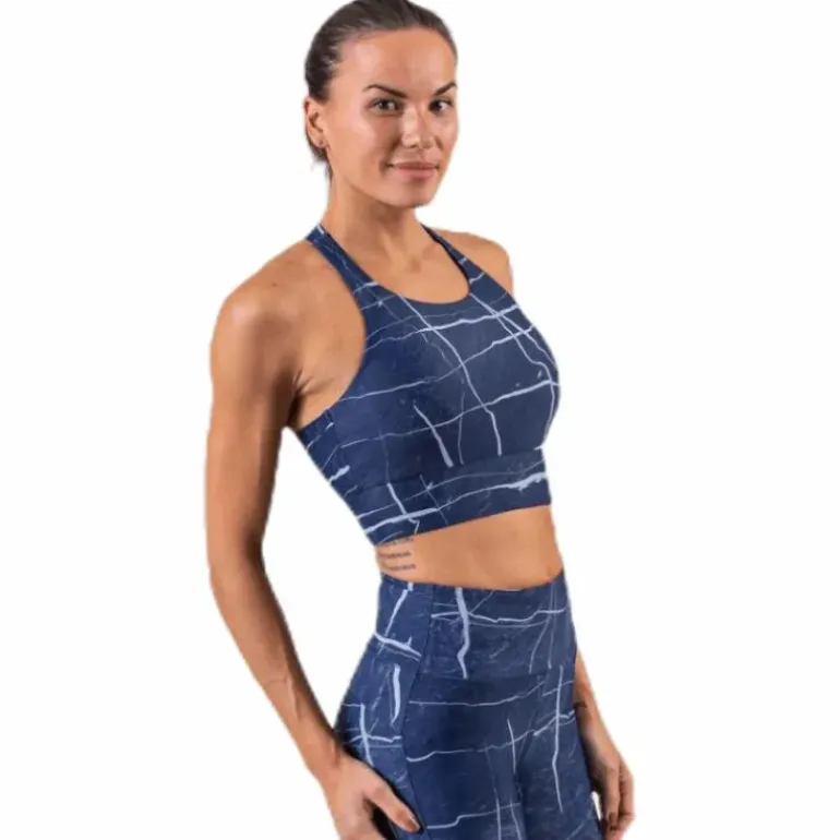 Concious Connected Sports Top Blue