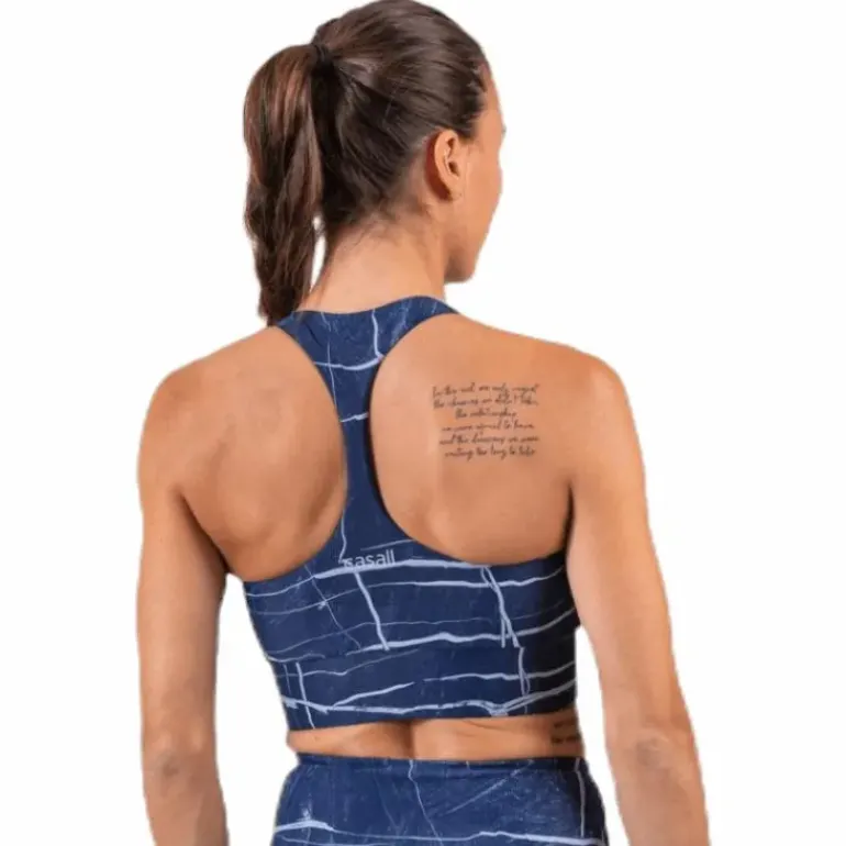 Concious Connected Sports Top Blue