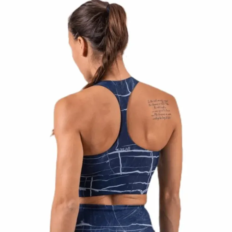Concious Connected Sports Top Blue