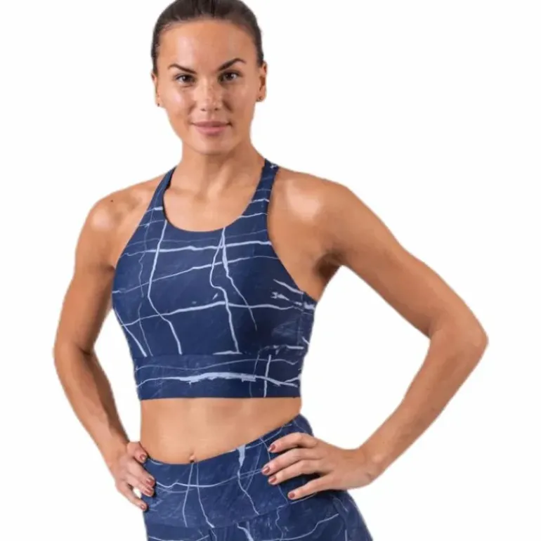 Concious Connected Sports Top Blue