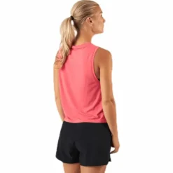 Contender Crop Tank-W Pink