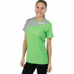 Core 2.0 Shirt W Green/Grey