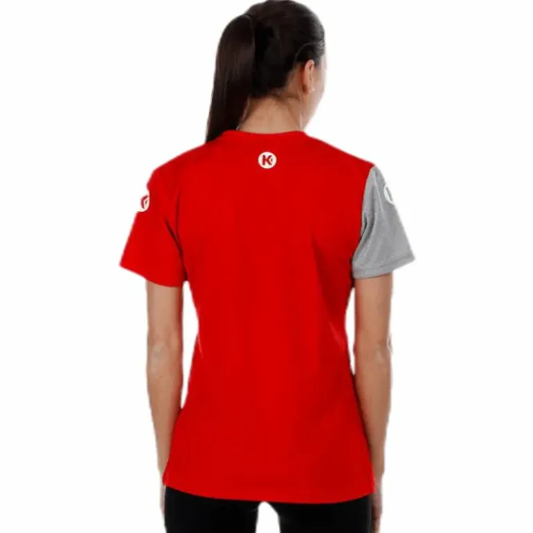 Core 2.0 Shirt W Grey/Red