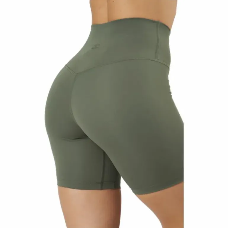 Core Biker Shorts Washed Green