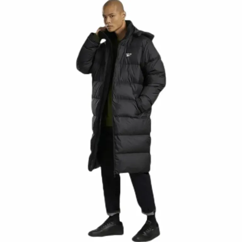Core Long Down Jkt Black