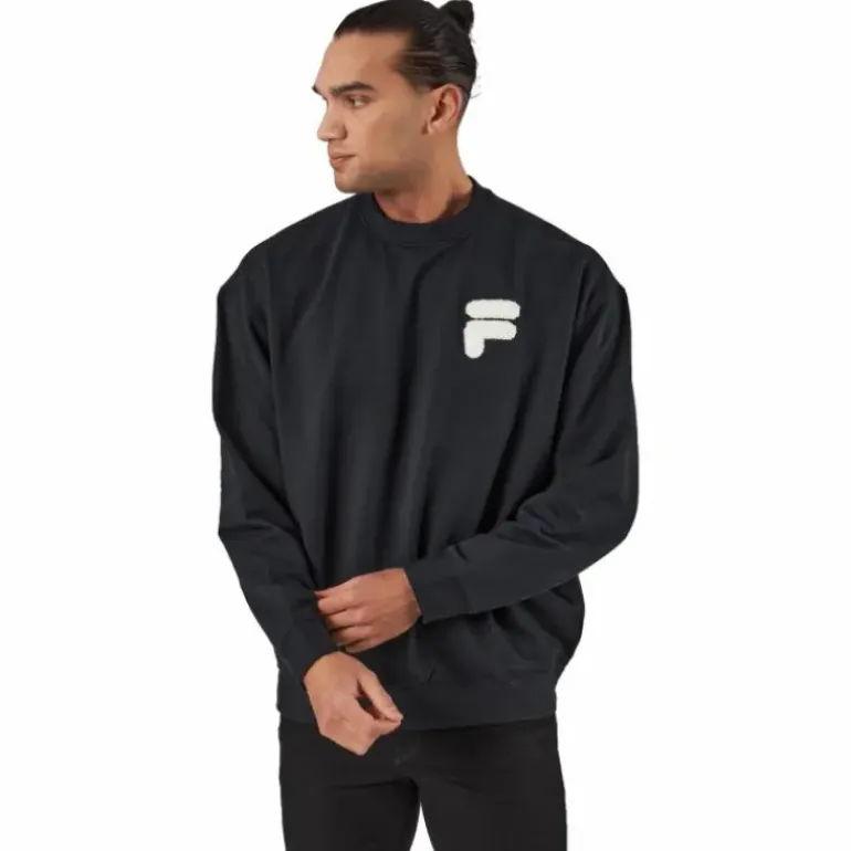 Cosenza Recycled Sweatshirt Wi Black