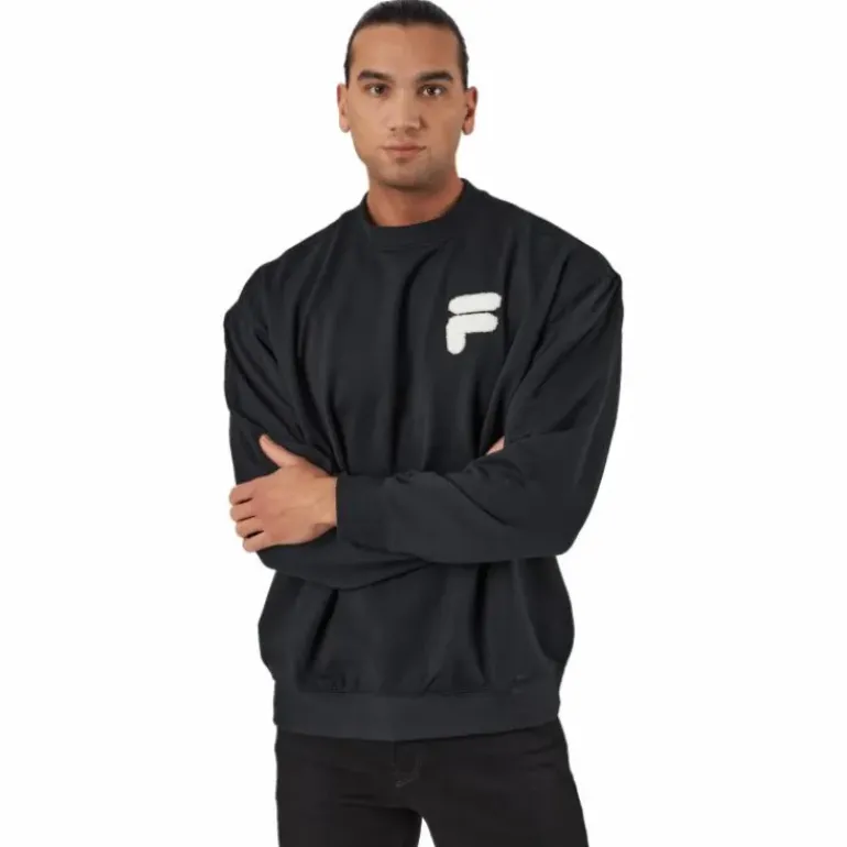 Cosenza Recycled Sweatshirt Wi Black