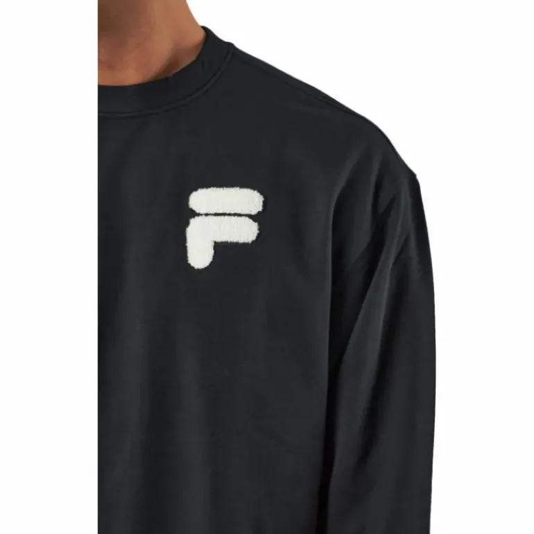 Cosenza Recycled Sweatshirt Wi Black
