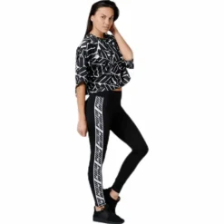 Cosmic Tee TZ White/Black