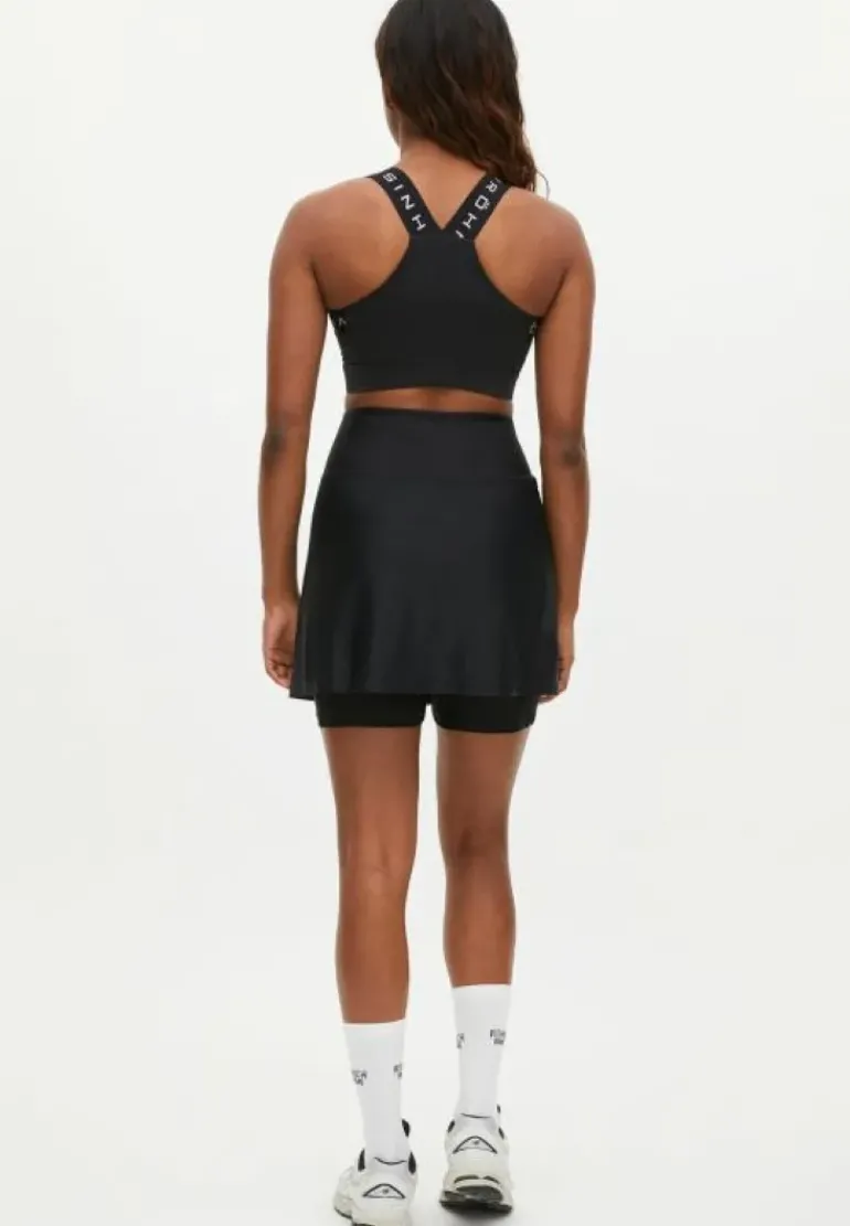Court Jersey Skort Black