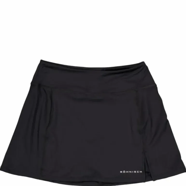 Court Jersey Skort Black