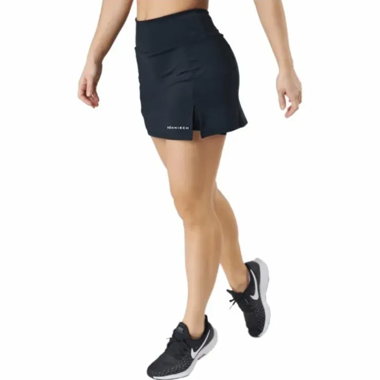 Court Jersey Skort Black