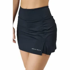 Court Jersey Skort Black