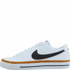 Court Legacy Next Nature Women's Shoes WHITE/BLACK-DESERT OCHRE-TEAM ORANGE
