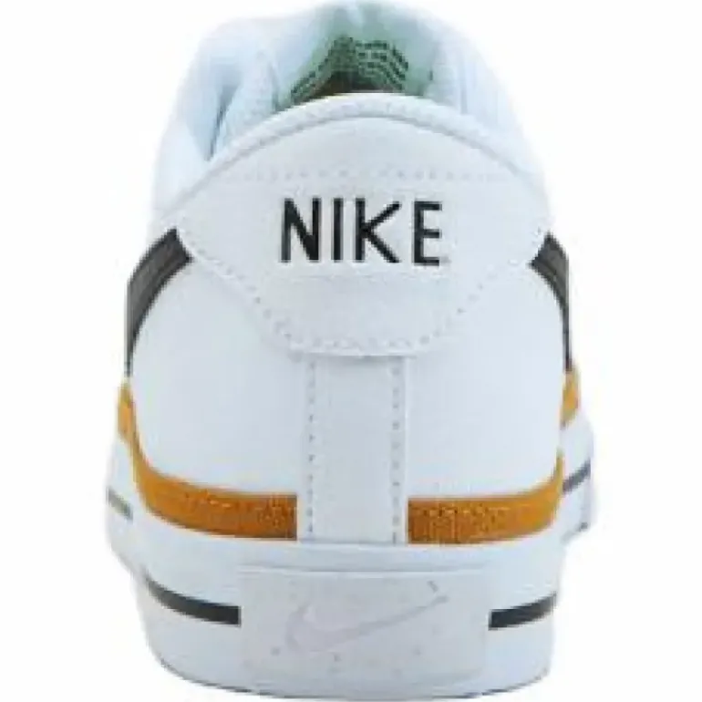 Court Legacy Next Nature Women's Shoes WHITE/BLACK-DESERT OCHRE-TEAM ORANGE