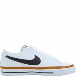 Court Legacy Next Nature Women's Shoes WHITE/BLACK-DESERT OCHRE-TEAM ORANGE