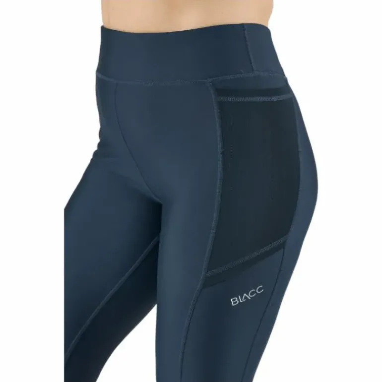 Court Tights Navy/white
