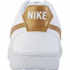 Court Vision Low Next Nature Women's Shoes WHITE/METALLIC GOLD-WHITE