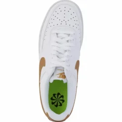 Court Vision Low Next Nature Women's Shoes WHITE/METALLIC GOLD-WHITE