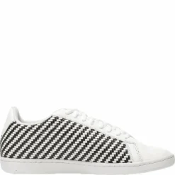 CourtsetT W Woven White/Black