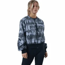 Cover Up Jacket Black/Grey