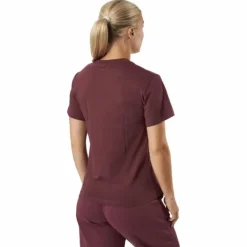 Crew Neck Regular Burgundy