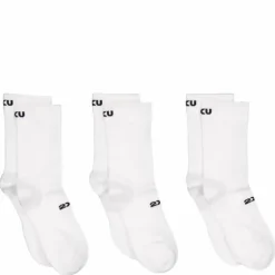 Crew Socks 3 Pack White/black