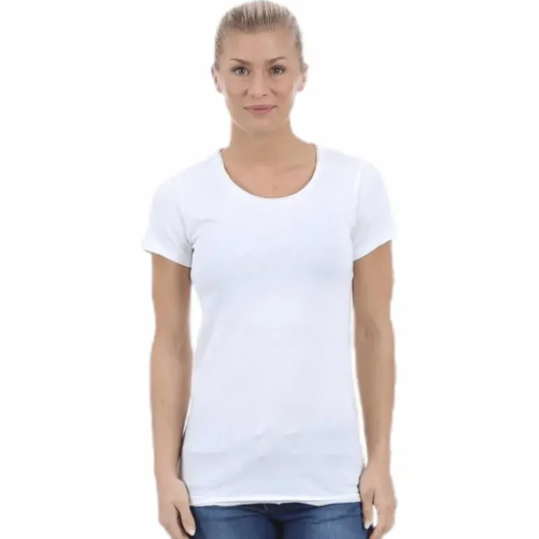 Crew-Neck Relaxed White