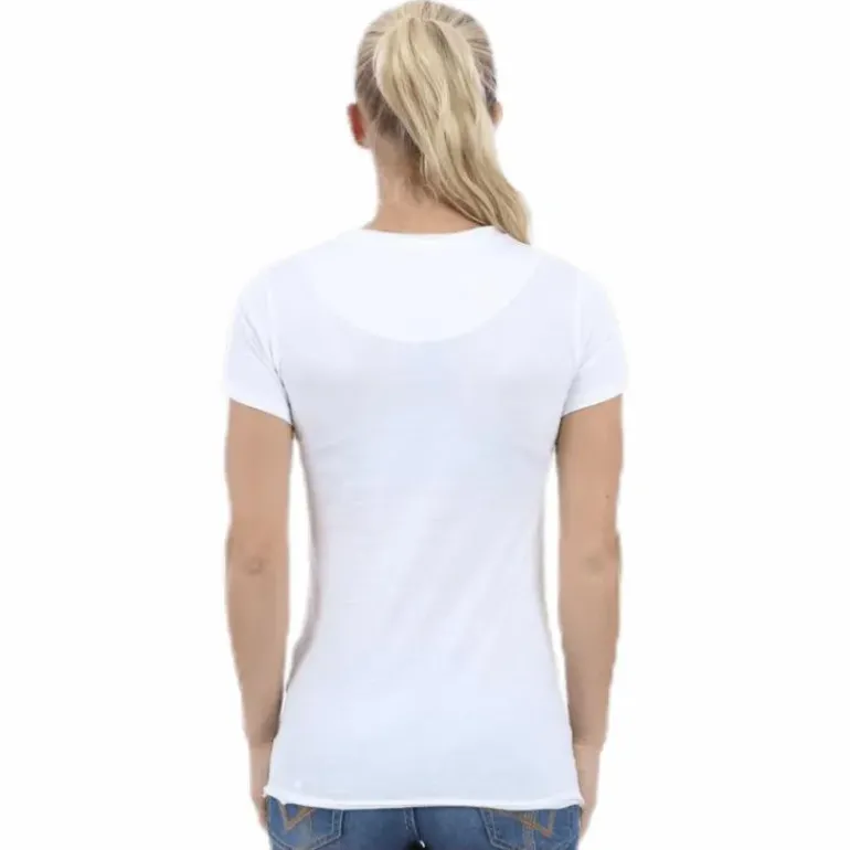 Crew-Neck Relaxed White