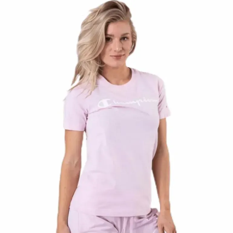 Crewneck T-Shirt Pink