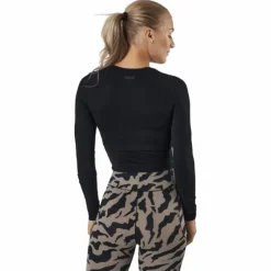 Crop Long Sleeve Black