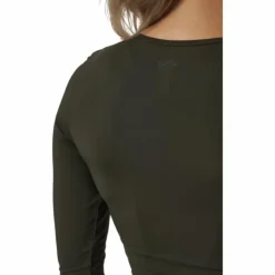 Crop Long Sleeve Forest Green
