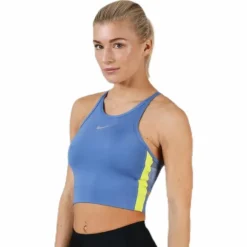 Crop Tank Surf Blue/Yellow