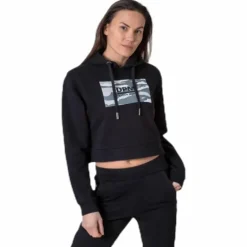 Cropped Dpm Hood Black