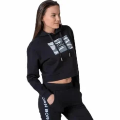 Cropped Dpm Hood Black