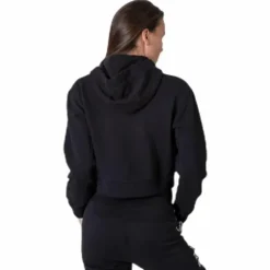 Cropped Dpm Hood Black